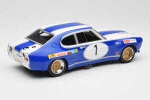 Ford Capri Mk1 RS 2600 #1 D. Glemser Ford Deutschland Winner Brno ETCC 1972 Minichamps 1:18 155728501 Métal — image 2 sur 6