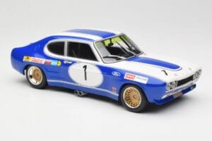 Ford Capri Mk1 RS 2600 #1 D. Glemser Ford Deutschland Winner Brno ETCC 1972 Minichamps 1:18 155728501 Métal — image 4 sur 6