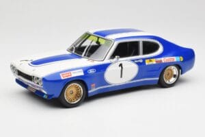 Ford Capri Mk1 RS 2600 #1 D. Glemser Ford Deutschland Winner Brno ETCC 1972 Minichamps 1:18 155728501 Métal