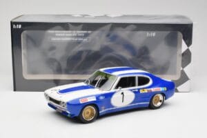 Ford Capri Mk1 RS 2600 #1 D. Glemser Ford Deutschland Winner Brno ETCC 1972 Minichamps 1:18 155728501 Métal — image 6 sur 6