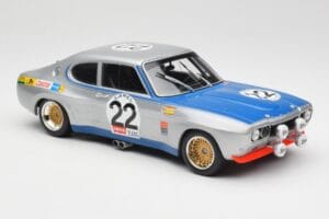 Ford Capri Mk1 RS 2600 #22 Ford Koln D. Glemser / A. Soler-Roig Winners 24 Hours of Spa 1971 Minichamps 1:18 155718522 Métal — image 4 sur 6