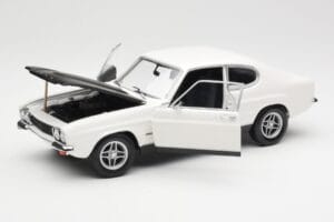 Ford Capri Mk1 RS 2600 Blanc Noir Minichamps 1:18 150089078 Métal — image 2 sur 8