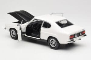 Ford Capri Mk1 RS 2600 Blanc Noir Minichamps 1:18 150089078 Métal — image 5 sur 8