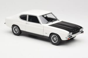 Ford Capri Mk1 RS 2600 Blanc Noir Minichamps 1:18 150089078 Métal — image 6 sur 8