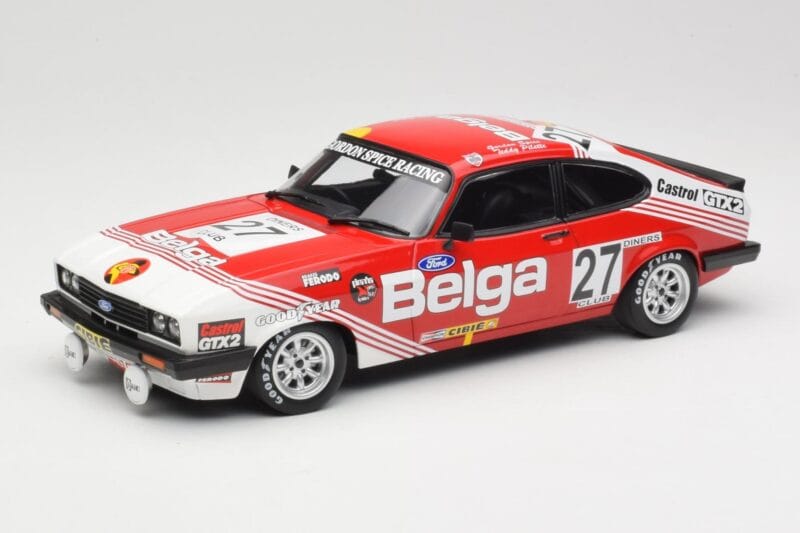 Ford Capri Mk2 3.0 #27 G. Spice / T. Pilette Belga Team Castrol Winners 24 Hours of Spa 1978 Minichamps 1:18 155788627 Métal