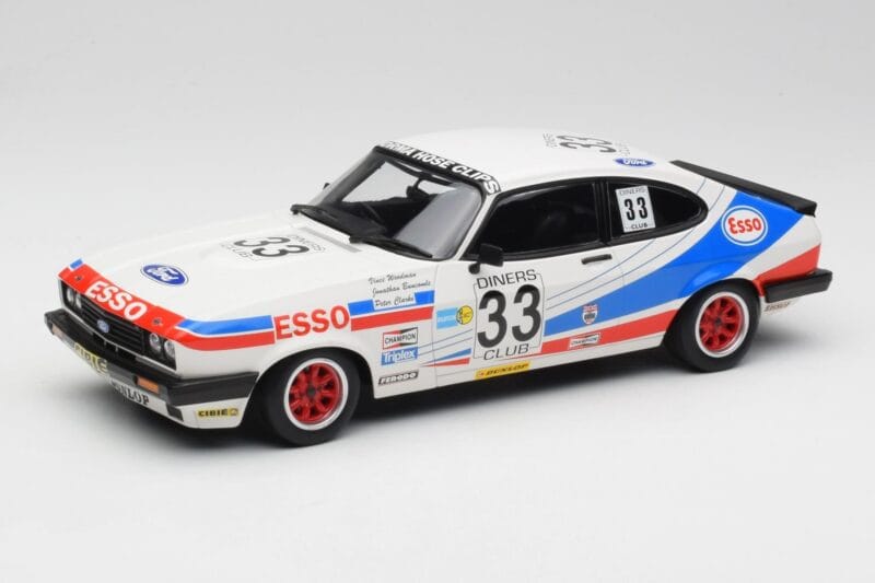 Ford Capri Mk2 3.0S #33 V. Woodman / C. Buncombe V M Woodman 3rd Place 24 Hours of Spa 1981 Minichamps 1:18 155818633 Métal