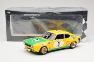 Ford Capri RS2600 BP Racing Team #3 G. Birrell / C. Bourgoignie 2nd Place 24 Hours of Spa 1972 Minichamps 1:18 155728503 Méta — image 6 sur 6