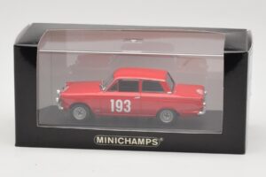 Ford Cortina Mk I #193 Rally Monte Carlo 1963 Minichamps 1:43 400638293 Métal — image 4 sur 4