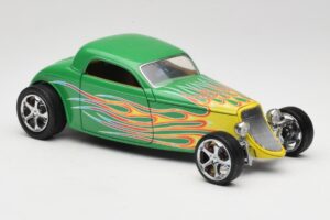 Ford Coupé Vert avec Flammes Road Signature 1:18 30109 Métal — image 6 sur 8
