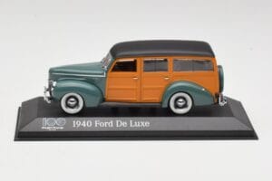 Ford Deluxe Woody Forest Vert Minichamps 1:43 FORD20002 Métal