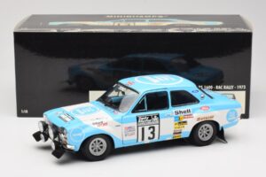 Ford Escort RS1600 #13 T. Makinen RAC Rally Winner 1973 Minichamps 1:18 100738113 Métal — image 8 sur 8