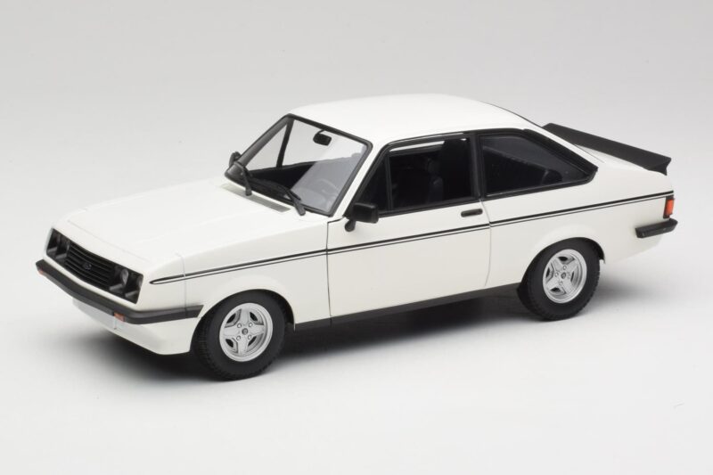 Ford Escort Mk2 RS 2000 LHD Blanc Minichamps 1:18 150084300 Métal