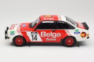 Ford Escort Mk2 RS 1800 #14 Droogmans / Joosten Belga 3rd Place Lotto Haspengouw Rally 1983 Minichamps 1:18 155838714 Métal — image 3 sur 6