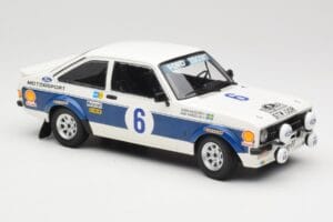Ford Escort Mk2 RS 1800 #6 B. Waldegård / H-T. Thorszelius Ford Motor Co Winners Acropolis Rally 1977 Minichamps 1:18 1557787 — image 4 sur 6