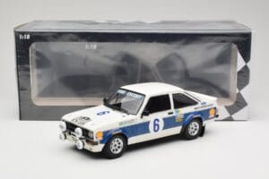 Ford Escort Mk2 RS 1800 #6 B. Waldegård / H-T. Thorszelius Ford Motor Co Winners Acropolis Rally 1977 Minichamps 1:18 1557787 — image 6 sur 6