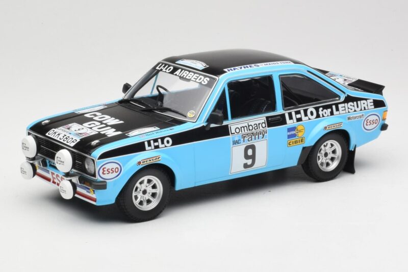 Ford Escort Mk2 RS 1800 #9 R. Clark / S. Wilson Li-Lo Equipe Esso Lombard RAC Rally 1978 Minichamps 1:18 155788709 Métal