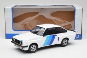 Ford Escort Mk2 RS 2000 X-Pack Diamond Blanc & Bleu Decor MCG 1:18 MCG18351 Métal — image 6 sur 6