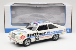 Ford Escort Mk2 RS2000 #59 H. Heyer / A. Hahne / K. Ludwig 24 Hours Nürburgring 1982 MCG 1:18 MCG18438R Métal — image 6 sur 6