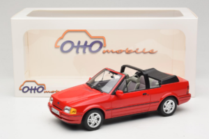 Ford Escort Mk4 XR3i Cabriolet Flamenco Red Otto 1:18 OT1254 Résine — image 6 sur 6