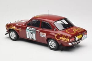Ford Escort RS 1600 Mk1 #10 H. Mikkola / J. Davenport RAC Rally 1974 IXO 1:18 18RMC047C Métal — image 5 sur 6