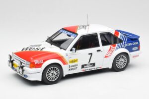 Ford Escort RS Turbo #7 Lotto Haspengouw Rally 1985 MCG 1:18 MCG18421 Métal