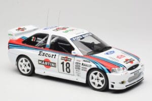 Ford Escort WRC Martini Racing #18 G. Cunico / G. Pirollo Rally San Remo 1998 IXO 1:18 18RMC171A Métal — image 4 sur 6
