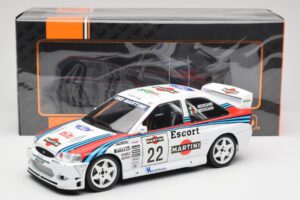 Ford Escort WRC Martini Racing #22 A. Medeghini / B. Medeghini Rally San Remo 1998 IXO 1:18 18RMC171B Métal — image 6 sur 6