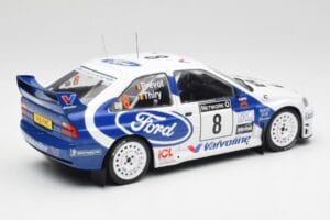 Ford Escort WRC #8 B. Thiry / S. Prevot RAC Rally 1998 IXO 1:18 18RMC170B Métal — image 2 sur 6