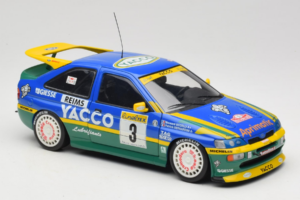 Ford Escort #3 Yacco L. Bernardini / B. Occelli Rally Monte Carlo Winners 1996 UT Models 1:18 180968203-R1 Métal — image 6 sur 8