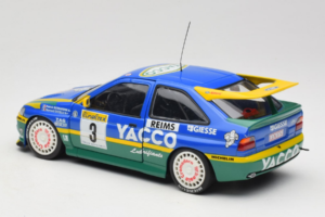 Ford Escort #3 Yacco L. Bernardini / B. Occelli Rally Monte Carlo Winners 1996 UT Models 1:18 180968203-R1 Métal — image 7 sur 8