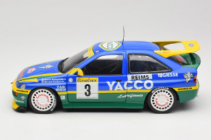 Ford Escort #3 Yacoo P. Bernardini / B. Occelli Rally Monte Carlo 1996 Winner UT Models 1:18 180968203 Métal — image 4 sur 8