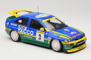 Ford Escort #3 Yacoo P. Bernardini / B. Occelli Rally Monte Carlo 1996 Winner UT Models 1:18 180968203 Métal — image 6 sur 8