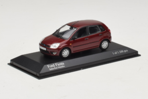 Ford Fiesta Mk5 Rouge Métallisé Minichamps 1:43 400081101 Métal — image 2 sur 4