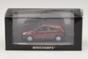 Ford Fiesta Mk5 Rouge Métallisé Minichamps 1:43 400081101 Métal — image 4 sur 4