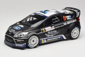 Ford Fiesta WRC #5 O. Tanak / R. Sikk Rally France 2012 Minichamps 1:18 151120805 Métal