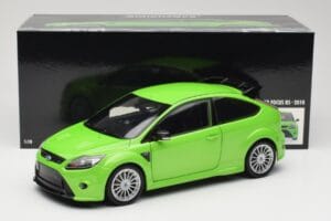 Ford Focus RS Mk2 Green Metallic Minichamps 1:18 100080001 Métal — image 8 sur 8