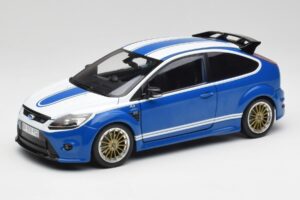Ford Focus RS Mk2 LM Classic Bleu Capri RS2600 Tribute Minichamps 1:18 100080072 Métal