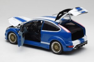 Ford Focus RS Mk2 LM Classic Bleu Capri RS2600 Tribute Minichamps 1:18 100080072 Métal — image 5 sur 8