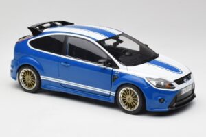 Ford Focus RS Mk2 LM Classic Bleu Capri RS2600 Tribute Minichamps 1:18 100080072 Métal — image 6 sur 8