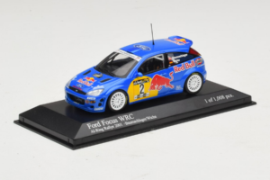 Ford Focus WRC #2 R. Baumgartner / B. Wichs Red Bull Rally Austria 2001 Minichamps 1:43 430008907 Métal — image 2 sur 5