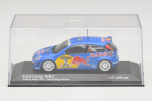 Ford Focus WRC #2 R. Baumgartner / B. Wichs Red Bull Rally Austria 2001 Minichamps 1:43 430008907 Métal — image 4 sur 5