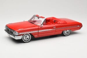 Ford Galaxie 500 Cabriolet Rouge Sun Star 1:18 1420 Métal