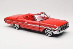 Ford Galaxie 500 Cabriolet Rouge Sun Star 1:18 1420 Métal — image 6 sur 8