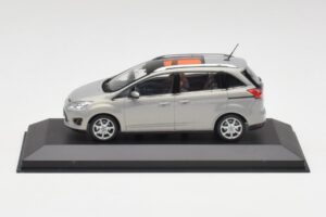 Ford Grand C-Max Mk2 Gris Métallisé Minichamps 1:43 400089101 Métal