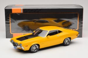 Ford Gran Torino Sport Jaune IXO 1:18 18CMC186 Métal — image 6 sur 6