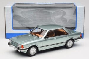 Ford Granada Mk2 2.8 Ghia Light Green Metallic MCG 1:18 MCG18535 Métal — image 6 sur 6