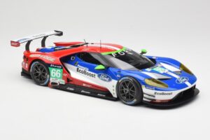 Ford GT GTE Chip Ganassi UK #66 O. Pla / S. Mucke / B. Johnson 24 Hours of Le Mans 2016 Minichamps 1:18 155168666 Métal — image 4 sur 6