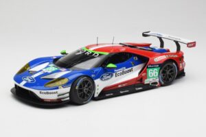 Ford GT GTE Chip Ganassi UK #66 O. Pla / S. Mucke / B. Johnson 24 Hours of Le Mans 2016 Minichamps 1:18 155168666 Métal
