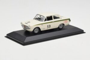 Ford Lotus Cortina Mk1 #59 J. Clark / R. Parsons Sebring 12 Hours 1964 Minichamps 1:43 400648259 Métal — image 2 sur 4