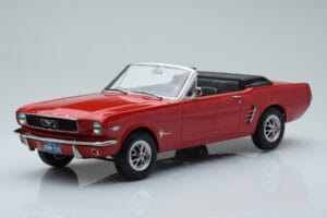 Ford Mustang Cabriolet Rouge Norev 1:18 182810 Métal